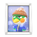 Animal Crossing Items Admiral'S Photo White