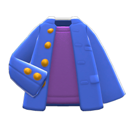 Animal Crossing Items After-school Jacket Blue