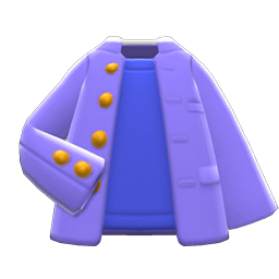 Animal Crossing Items After-school Jacket Purple