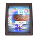 Animal Crossing Items Agent S'S Photo Dark Wood