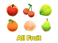 Animal Crossing Items Switch All Fruit