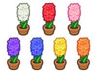 Animal Crossing Items Switch All Hyacinth Plant