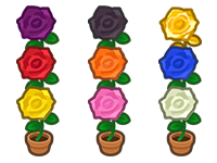 Animal Crossing Items Switch All Rose Plant