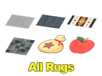 Animal Crossing Items Switch All Rugs