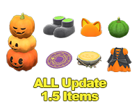 Animal Crossing Items Switch ALL Update 1.5 Items