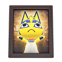 Animal Crossing Items Ankha'S Photo Dark Wood