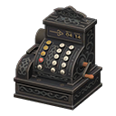 Animal Crossing Items Antique cash register Black