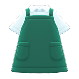 Animal Crossing Items Apron Green