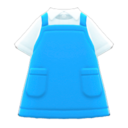 Animal Crossing Items Apron Light blue