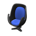 Animal Crossing Items Artsy chair Blue Seat color Black