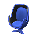 Animal Crossing Items Artsy chair Blue Seat color Blue