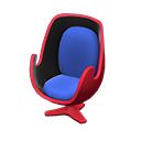 Animal Crossing Items Artsy chair Blue Seat color Red