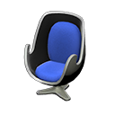 Animal Crossing Items Artsy chair Blue Seat color Silver