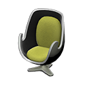 Animal Crossing Items Artsy chair Moss green Seat color Silver