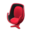 Animal Crossing Items Artsy chair Red Seat color Red