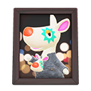 Animal Crossing Items Astrid'S Photo Dark Wood