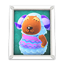 Animal Crossing Items Baabara'S Photo White