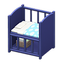 Animal Crossing Items Baby bed Blue Blanket Blue