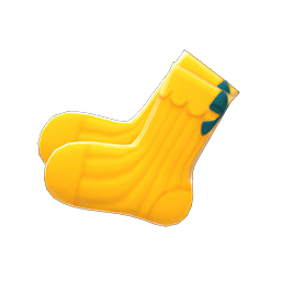 Animal Crossing Items Switch Back-bow Socks