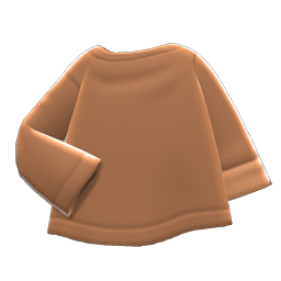 Animal Crossing Items Baggy Shirt Brown