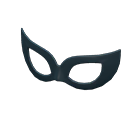 Animal Crossing Items Ballroom mask Black