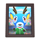 Animal Crossing Items Bam'S Photo Dark Wood