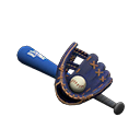 Animal Crossing Items Baseball set Blue & navy