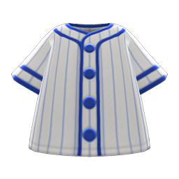 Animal Crossing Items Baseball Shirt Gray