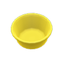 Animal Crossing Items Bath bucket None Inside design Yellow