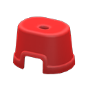 Animal Crossing Items Bath stool Red