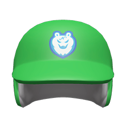 Animal Crossing Items Batter's Helmet Green