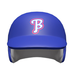 Animal Crossing Items Batter's Helmet Navy blue