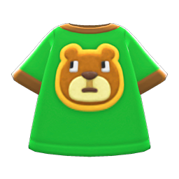 Animal Crossing Items Switch Bear Tee