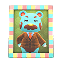 Animal Crossing Items Beardo'S Photo Pastel