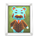 Animal Crossing Items Beardo'S Photo White