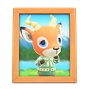 Animal Crossing Items Beau'S Photo Natural Wood