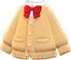 Animal Crossing Items Switch Beige cardigan school uniform top