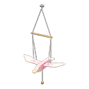 Animal Crossing Items Bird mobile Pink