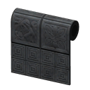 Animal Crossing Items Switch Black Botanical-tile Wall