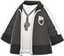 Animal Crossing Items Switch Black open track jacket