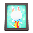 Animal Crossing Items Blanca's photo Dark wood