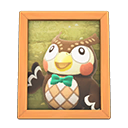 Animal Crossing Items Blathers's photo Natural wood