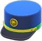 Animal Crossing Items Switch Blue conductor's cap