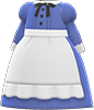 Animal Crossing Items Switch Blue full-length maid gown