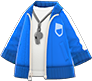 Animal Crossing Items Switch Blue open track jacket