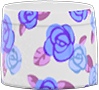 Animal Crossing Items Switch Blue roses on white rose-print skirt