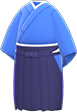 Animal Crossing Items Switch Blue samurai hakama