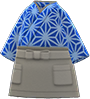 Animal Crossing Items Switch Blue zen uniform