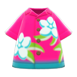 Animal Crossing Items Switch Bold Aloha Shirt