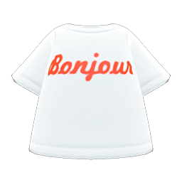 Animal Crossing Items Switch Bonjour Tee